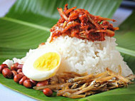 Nasi Lemak Kukus (two A) food