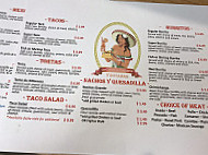 La Conchita Taqueria menu