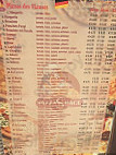 Pizzeria Space menu