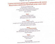 Temps Den's Zen - Restauration menu