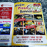 Hofer Pizza-Service outside