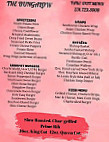 Bungalow Inn menu