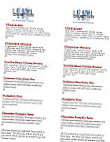 Bluefish Kitchen menu