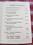 Windbeutelalm menu