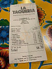 La Taqueria Passatge De La Font menu