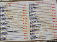 Pizzaria L &l menu