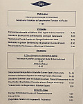 Cox menu