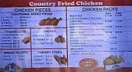 Cleggy's Quality Foods Country Fried Chicken Seville menu