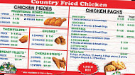 Cleggy's Quality Foods Country Fried Chicken Seville menu