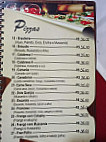 D' Menor Pizzaria menu