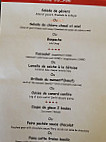 Le Chaudron Des Gones menu