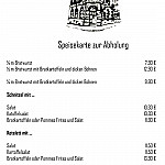 Gaststätte Wirtz menu