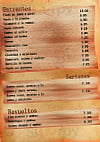 Las Torres Pergal menu