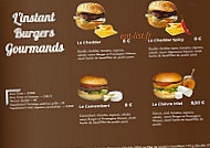 L'instant Plaisir menu