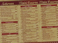 Desi Hut menu