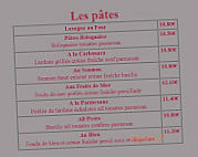 Pizzeria la Mama menu