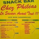 Chez Philéas Cardápio
