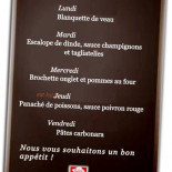 La Table Cardápio
