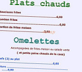 La Case à Café menu