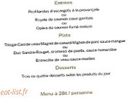 Du Château menu