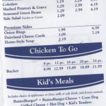 Culver's Cardápio
