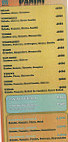 Allo Pizza menu