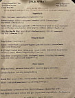 Jack Sprat's Restaurant menu