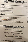 La Petite Brasserie menu