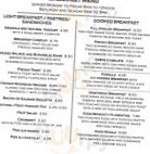 Cote Brasserie Chiswick menu