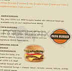 A W All-american Food menu