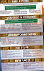 Northwoods Inn menu