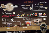 Sloognight menu