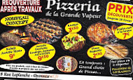 Pizzeria De La Grande Vapeur menu