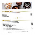 Restaurant Café Barrière Casino Barrière Saint Raphaël menu