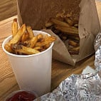 Five Guys Burgers Fries food