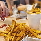 Five Guys Burgers Fries food