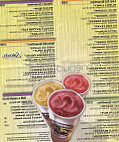 Tropical Smoothie Cafe menu