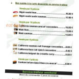Meal Evasion Cardápio