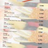 Sushi Ya Cardápio