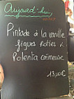 Cafe La Laverie menu