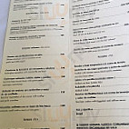 Cabo Norte menu