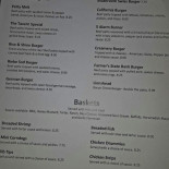 Darwin Tavern Cardápio
