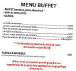 Senteurs D' Asie menu