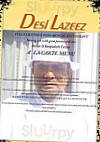 Desi Lazeez menu