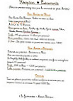 La Gourmandise Maison Thomas menu