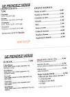 Le Rendez Vous menu