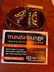Masala Lounge menu