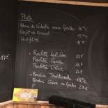 La Table D'Orlu Cardápio