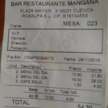 Mangana Cardápio
