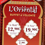L'orientale Cardápio